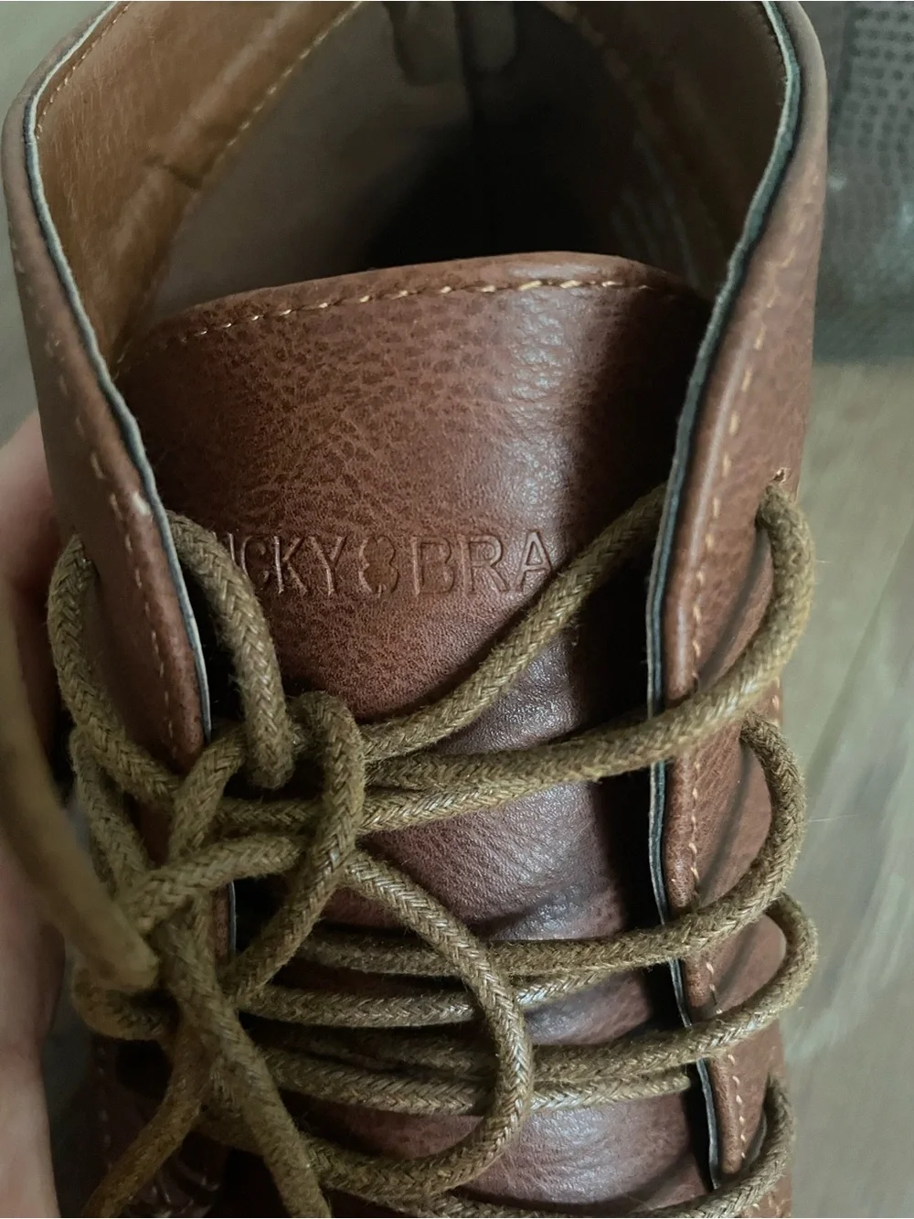 Men's Brown Lace-Up Chukka Boots